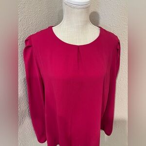Anne Klein long sleeved blouse